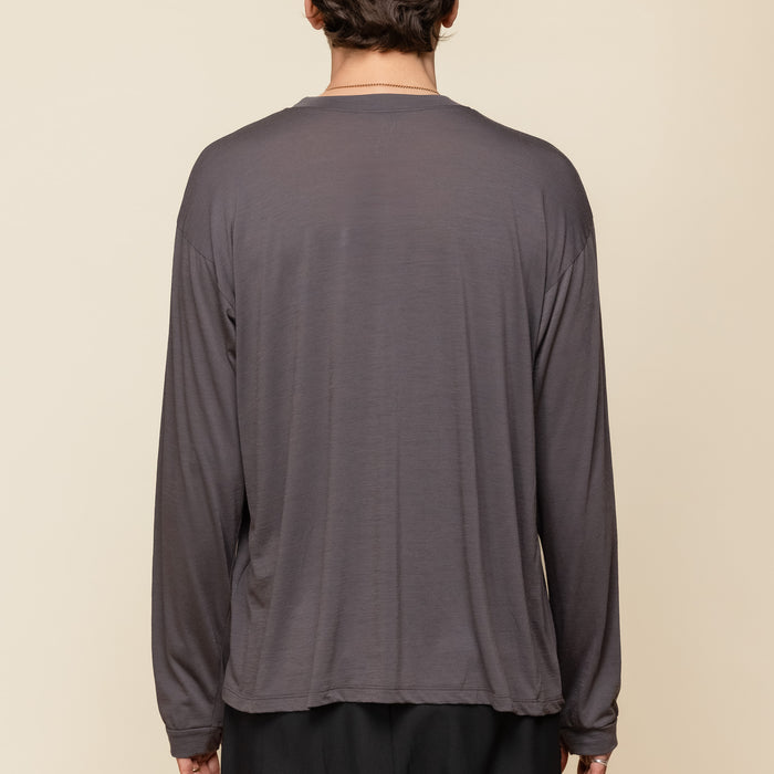 Gnuhr - Creeper Crew Merino Sweater - Magnet
