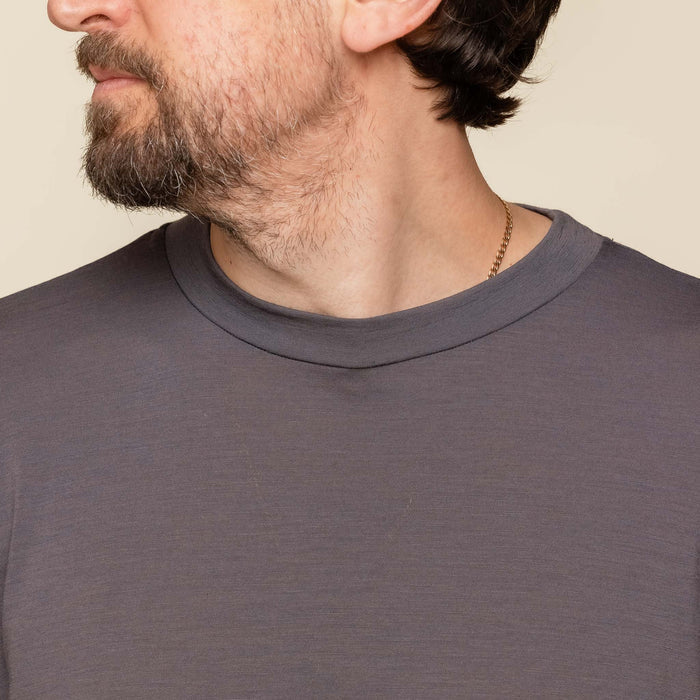 Gnuhr - Creeper Crew Merino Sweater - Magnet