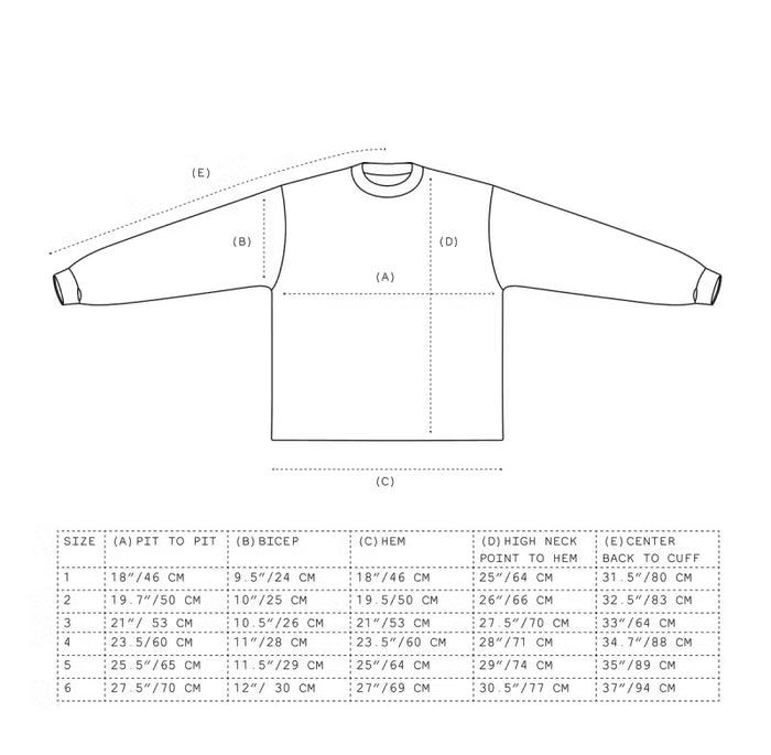 Gnuhr - Creeper Crew Merino Sweater - Magnet