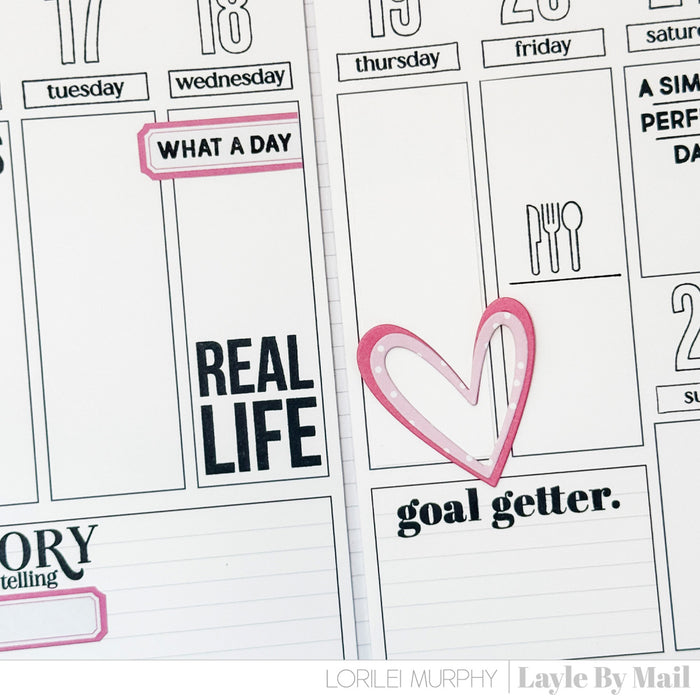 Goal Getter 6x8 Stamp Set - RETIRED