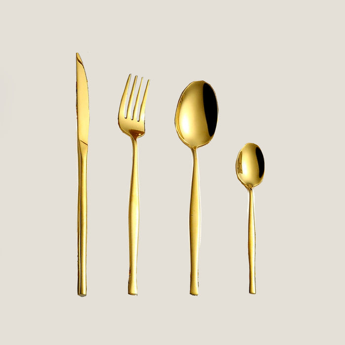 Gold So Cutlery Set