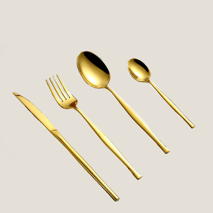 Gold So Cutlery Set