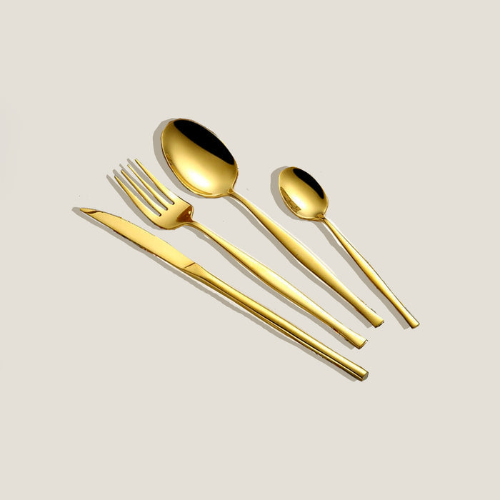 Gold So Cutlery Set