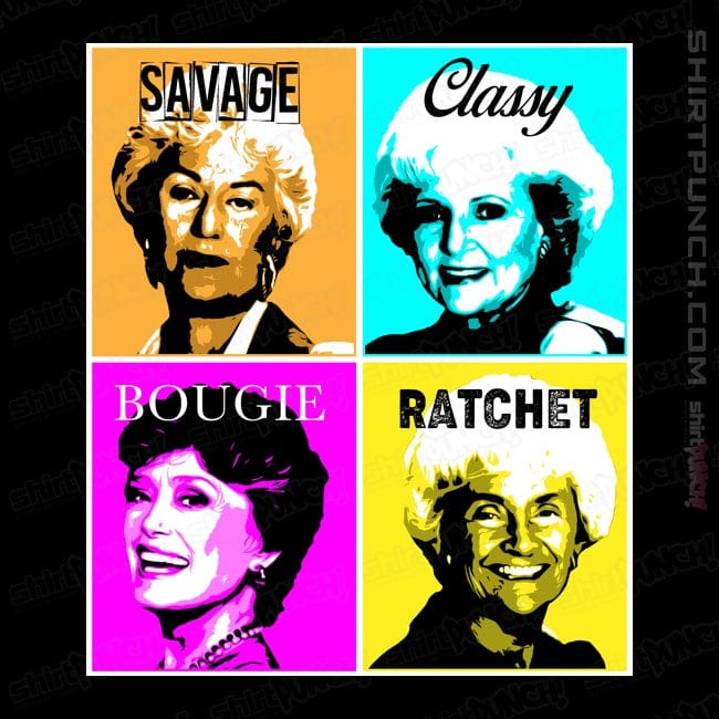 Secret_Shirts Magnets / 3"x3" / Black Golden Savages