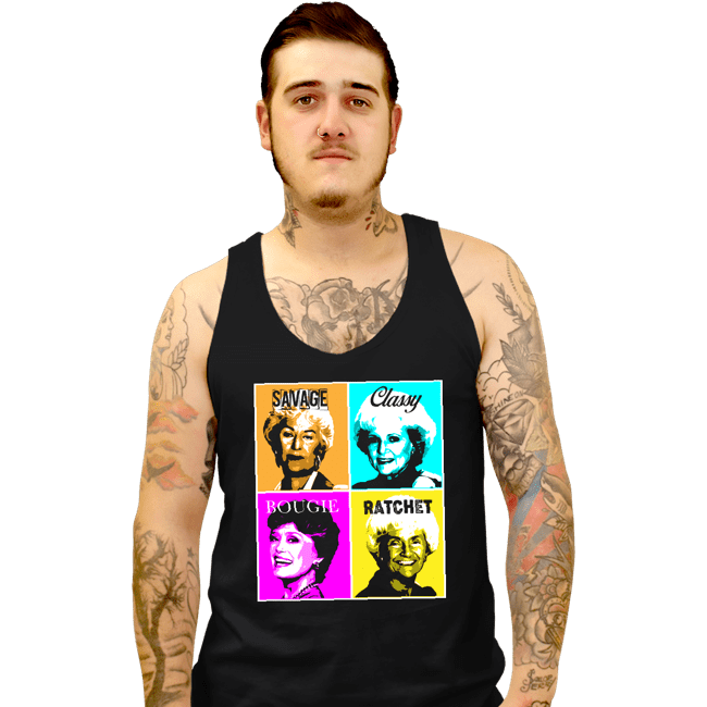 Tank Top, Unisex / Small / Black