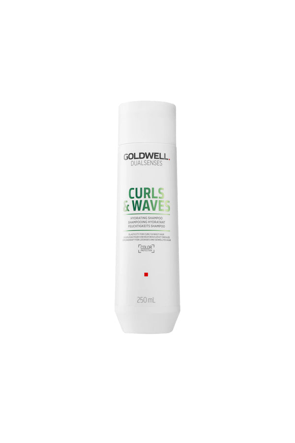 GOLDWELL Dualsenses Curls & Waves Moisturising Shampoo 250 ml – Gentle Cleanse & Care for Curls