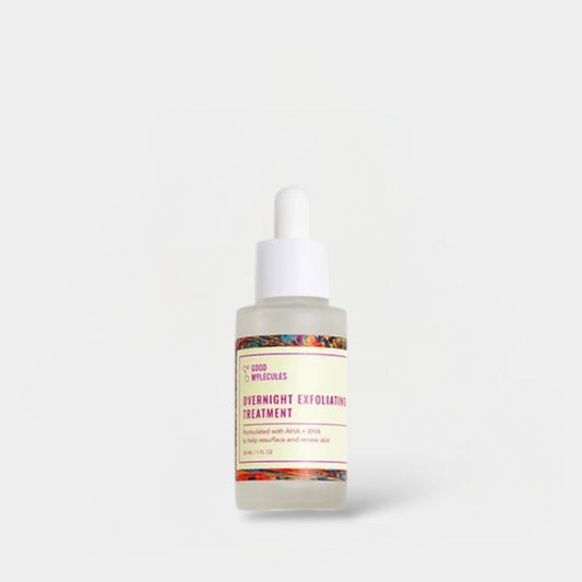 Good Molecules Overnight Exfoliating Treatment 30ml علاج التقشير الليلي من جود موليكيولز - Princess Cosmetics Qatar