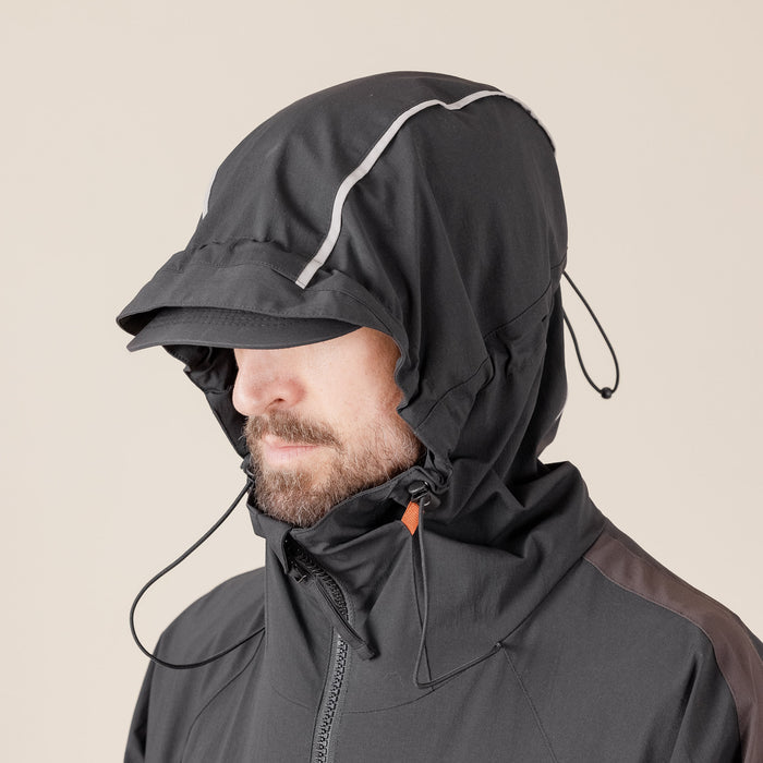 GOOPiMADE X TTOO - “Gof-A3”  Tech-Meander Pullover Jacket - Black "goopimade this thing of ours" "goopimade TTOO collaboration"