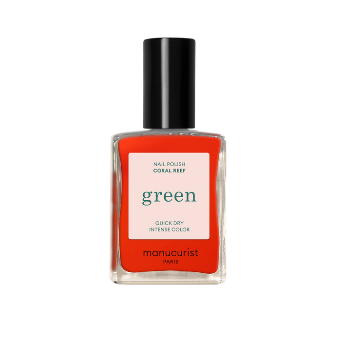 Green Nail Polish - Coral Reef