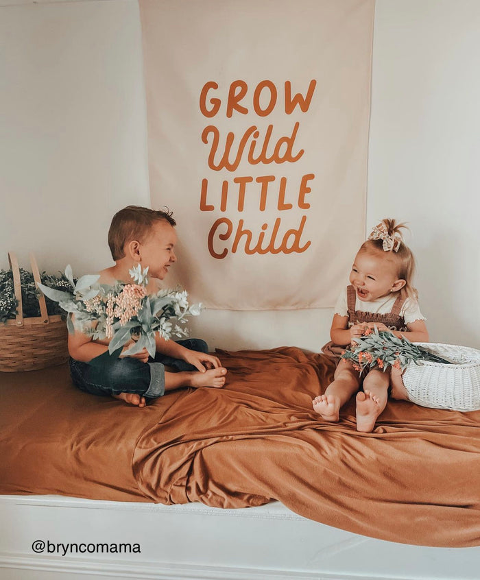 Grow Wild Little Child Banner