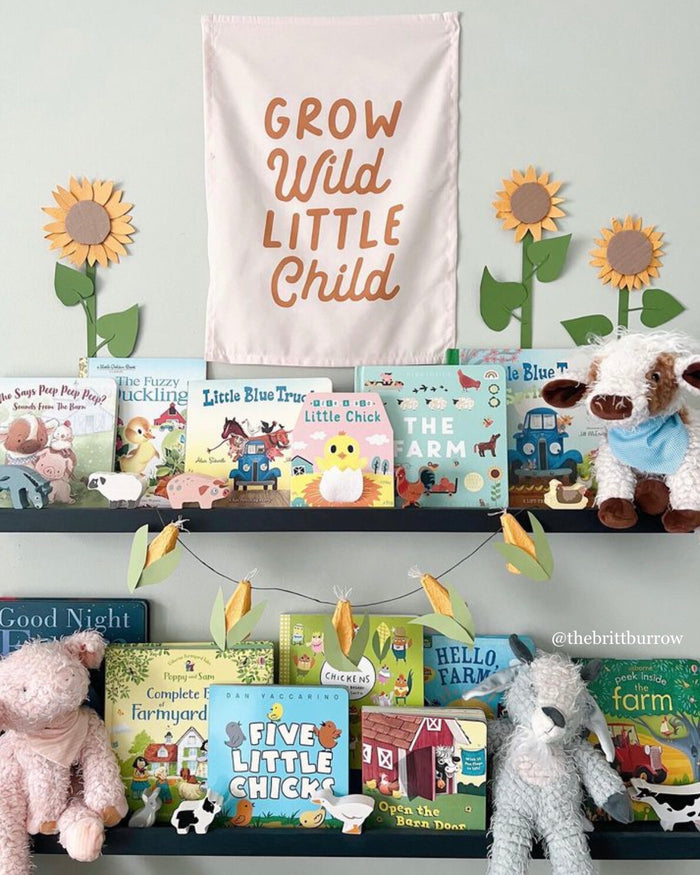 Grow Wild Little Child Banner