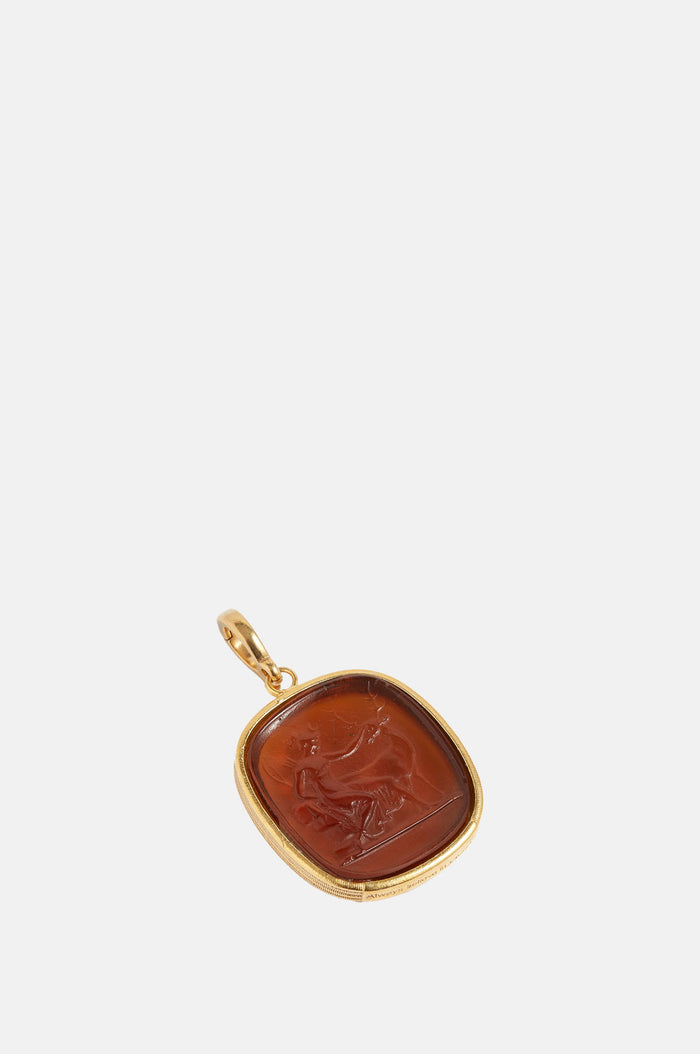 Soru Guidance Talisman Charm Topaz.