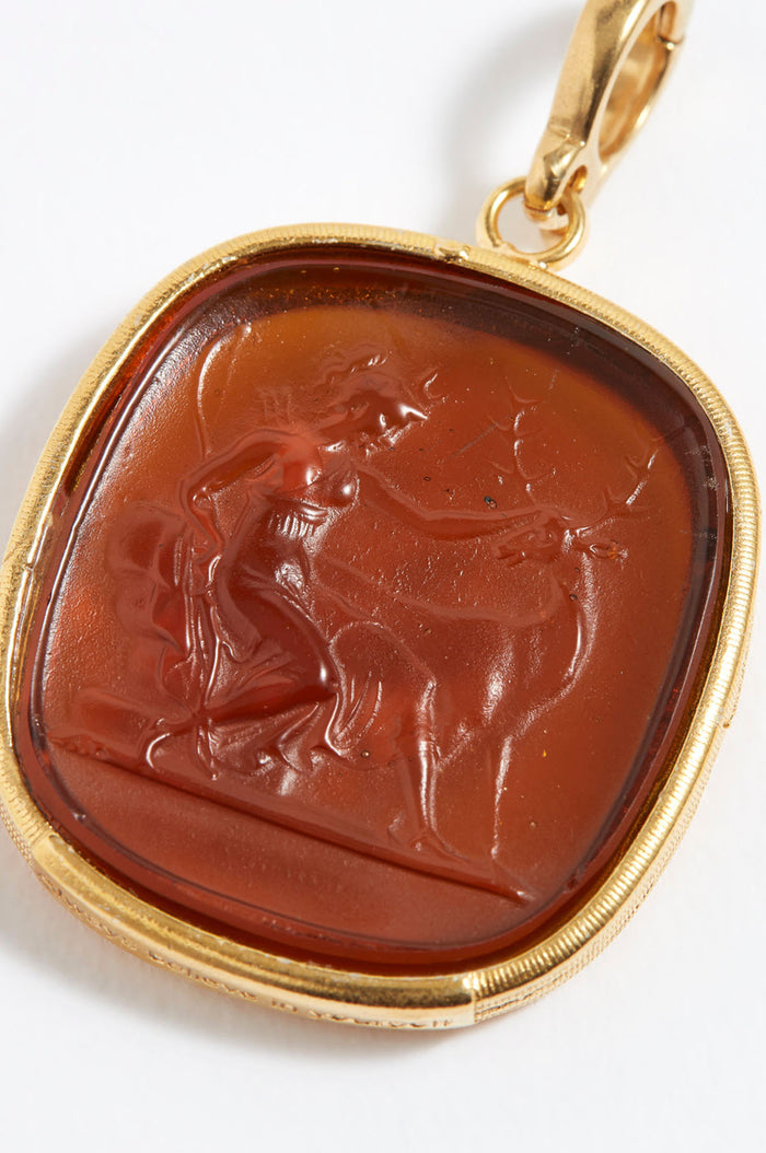 Guidance Talisman Charm Topaz