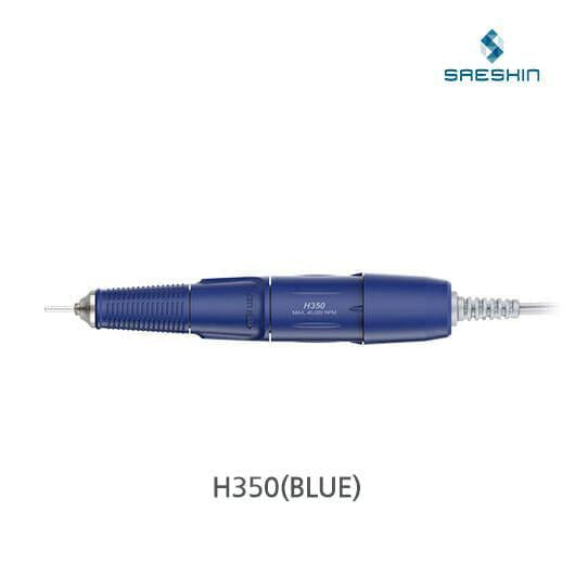H350 35K RPM Handpiece - BLUE-E-files-Saeshin-Gel Essentialz