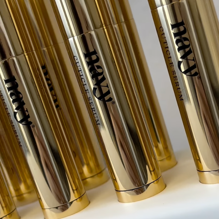 Gold Cuticle serum pen. Handmade in Yorkshire. Enriched with Argan Oils, Plant-Derived Collagen.