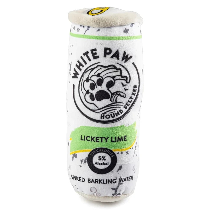 Haute Diggity Dog - White Paw Hound Seltzer Lickety Lime Dog Toy