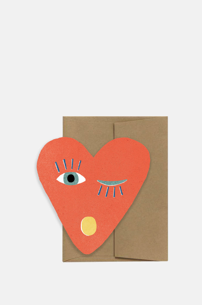 Isatopia Heart Blink Card.