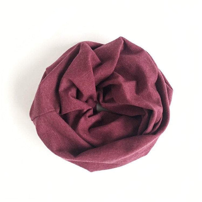 Heather Marsala - Infinity Scarf