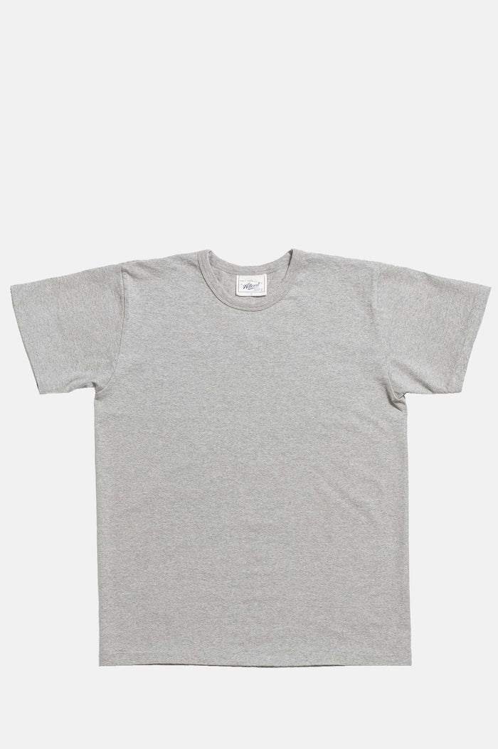 Allevol Heavy Duty Crew Neck T-Shirt Grey.
