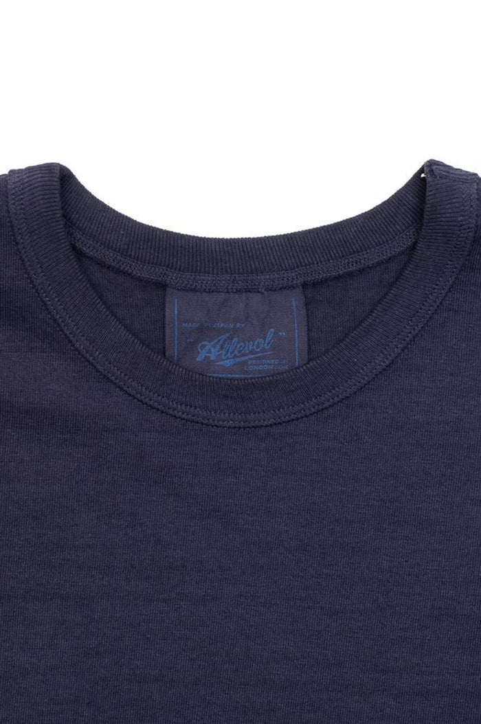 Heavy Duty Crew Neck T-Shirt Navy