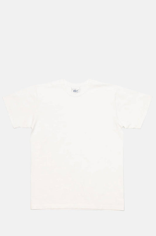 Allevol Heavy Duty Crew Neck T-Shirt White.