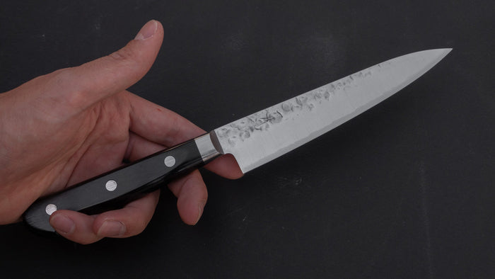 Hitohira T10 Tsuchime Petty 130mm Pakka Handle - HITOHIRA