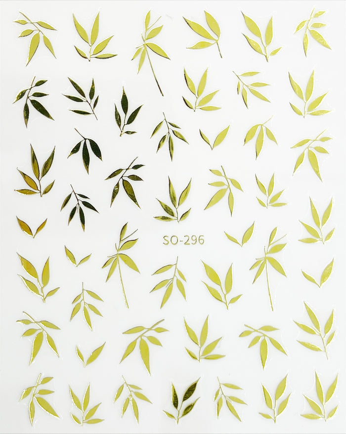 Holo leaf Decal 3 varients | Lula Beauty