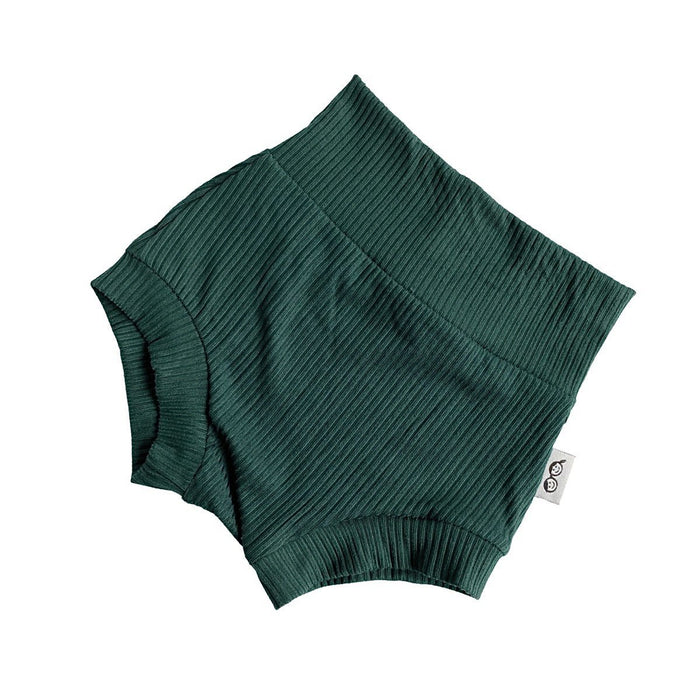 Hunter Green Ribbed Bummies