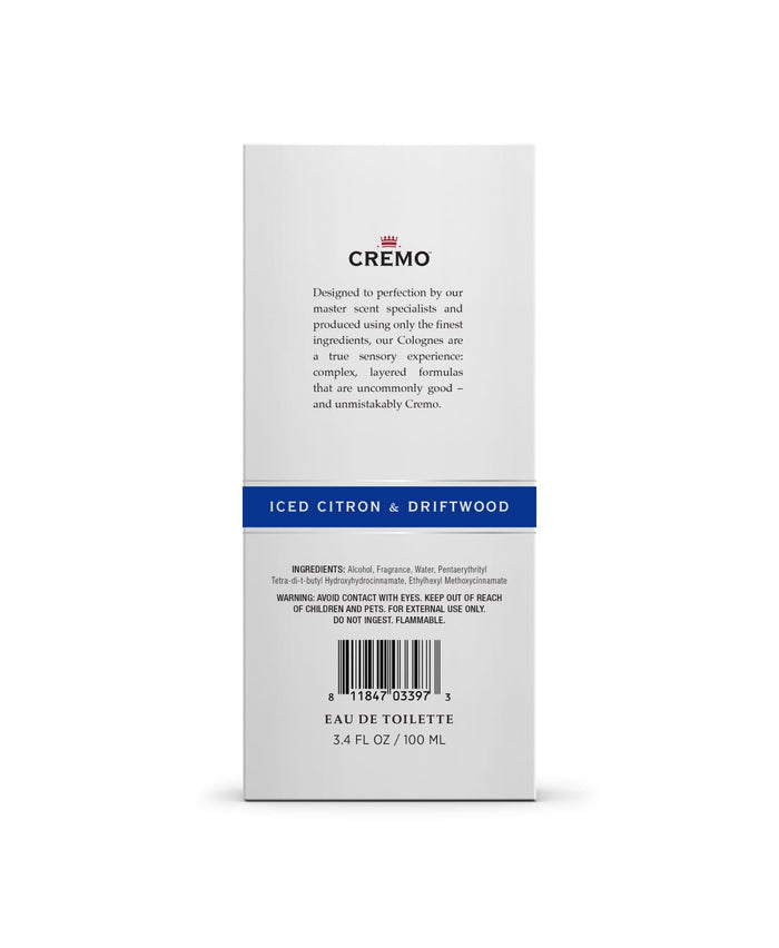 Iced Citron & Driftwood Spray Cologne