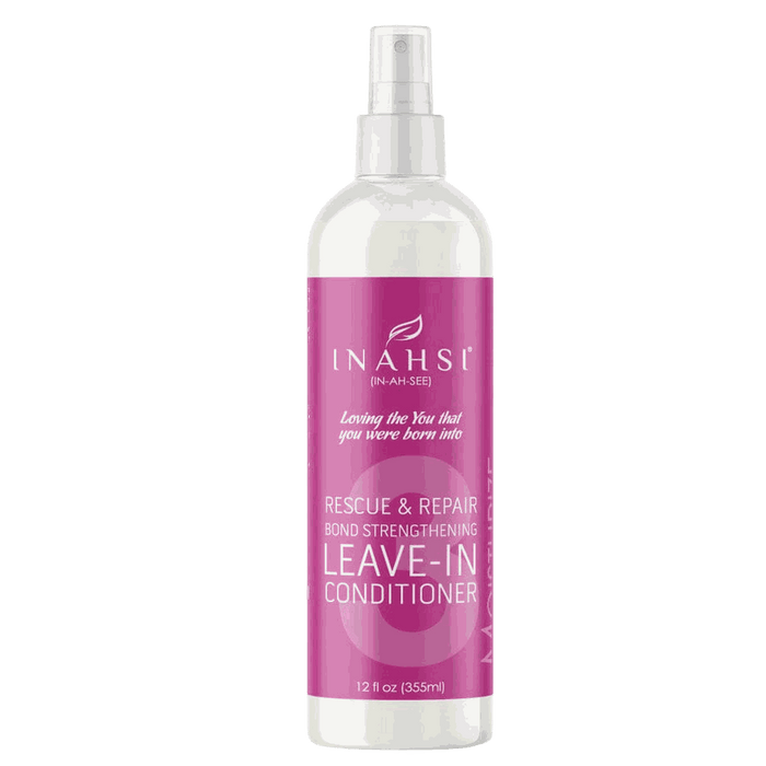 Inahsi Rescue & Repair Bond Strengthening Leave-In Conditioner for moisturized, strengthened, and repaired hair bonds