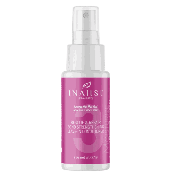 Inahsi Rescue & Repair Leave-In Conditioner for strengthening and moisturizing hair bonds
