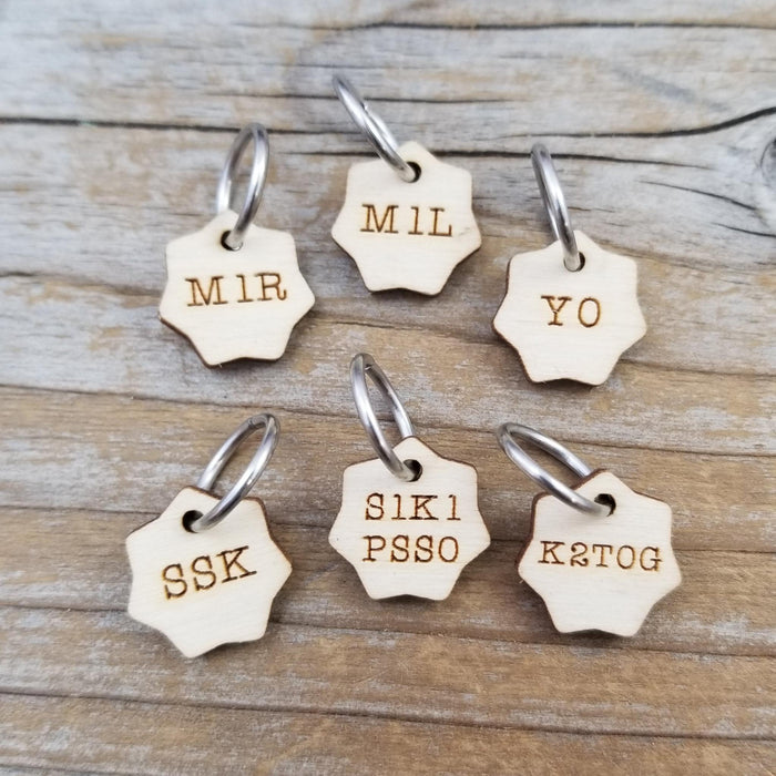 Increase/Decrease Stitch Markers
