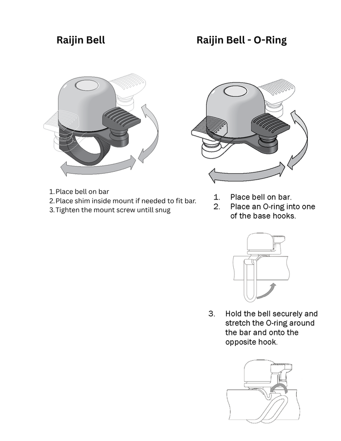 Incredibell Raijin Bike Bell