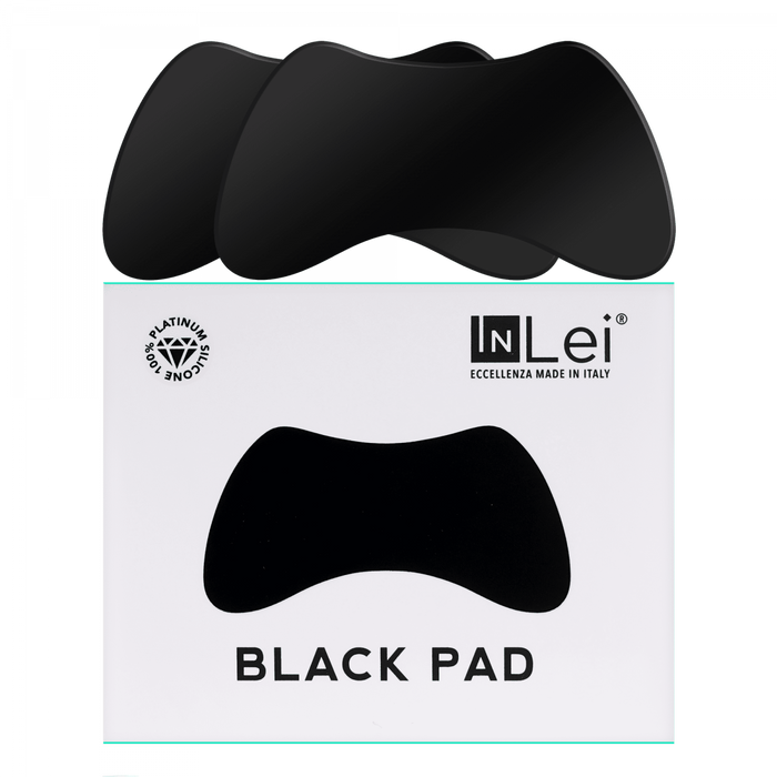 InLei® - Reusable silicone Black Pad (2 pairs)