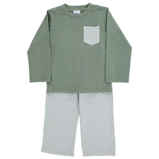 J Bailey Porter Pant Set-Sage