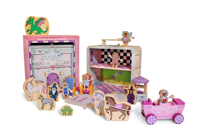 Jack Rabbit Suitcase-Princess Castle