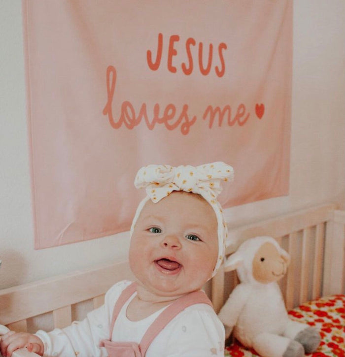Jesus Loves Me Banner