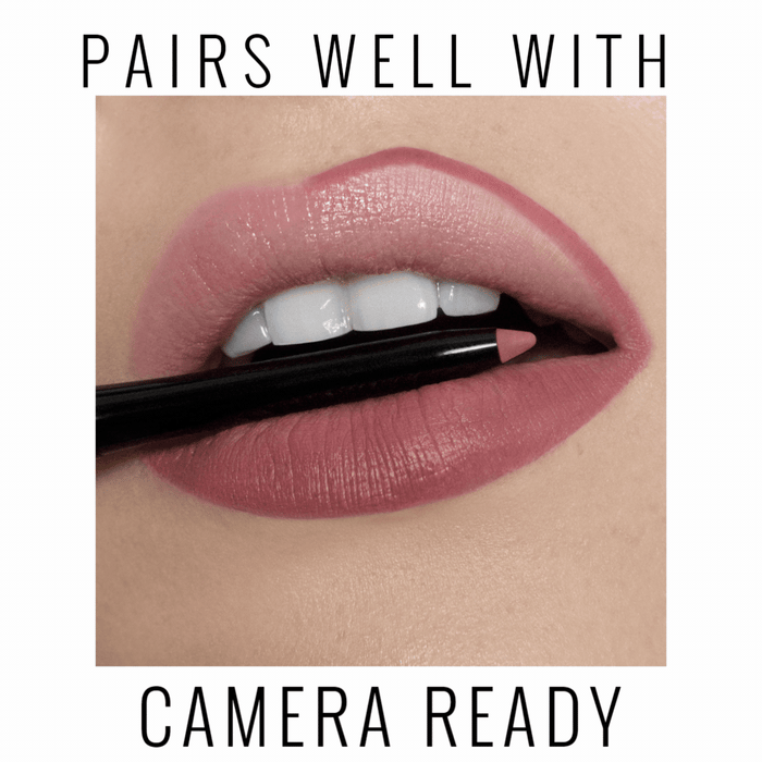 Jet Set | A Frosted Blush Rosy Pink Liquid Lipstick