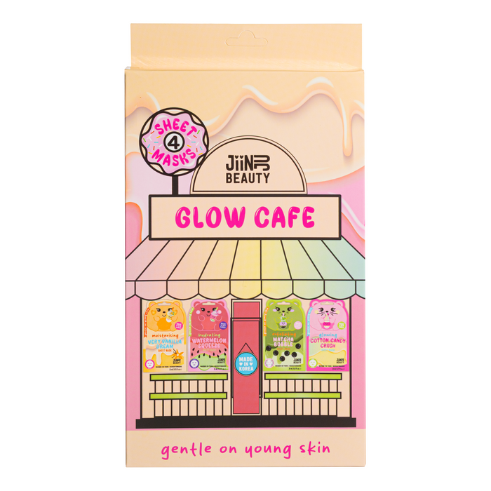 Jiinju Glow Café Multipack - 4 sheet masks