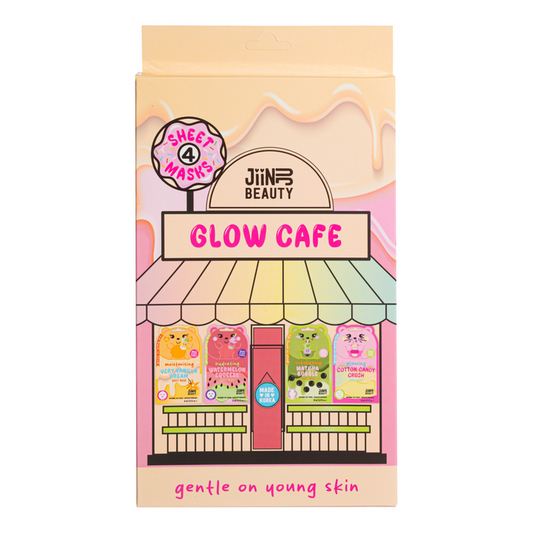 Jiinju Glow Café Multipack - 4 sheet masks