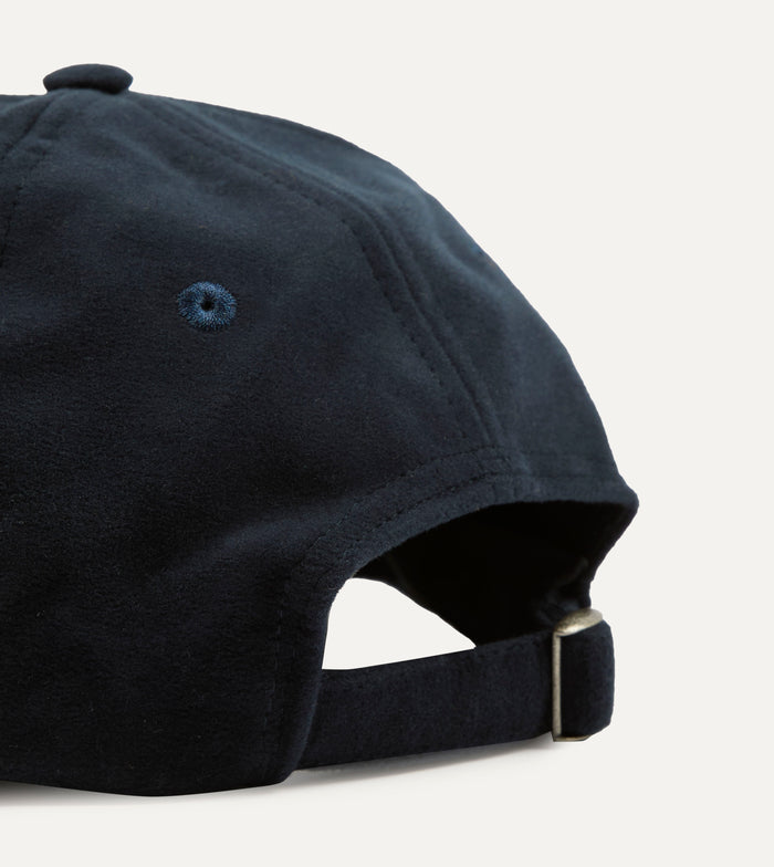 Kennedy by Drake's Navy Moleskin Baseball Cap