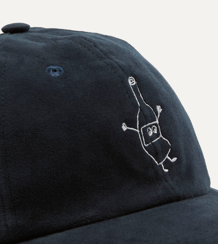 Kennedy by Drake's Navy Moleskin Baseball Cap