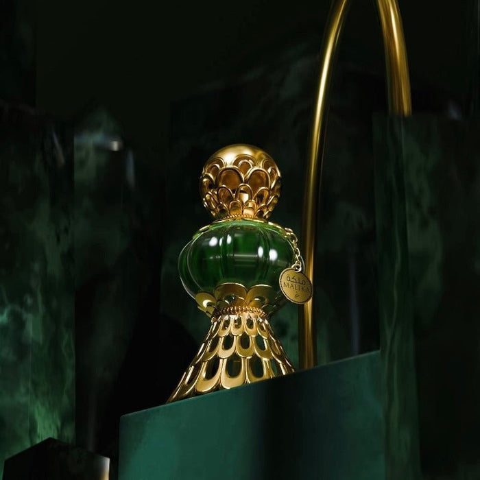 Khadlaj Malika Green Oil 20ml زيت خادلاج ماليكا الأخضر - Princess Cosmetics Qatar