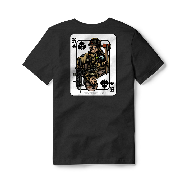 King Of Clubs - Firefighter Marine
