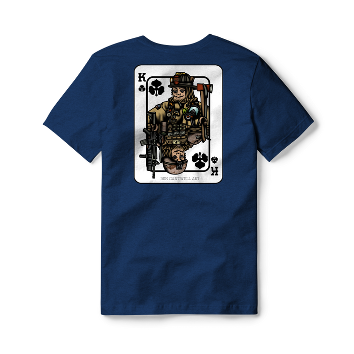 King Of Clubs - Firefighter Marine