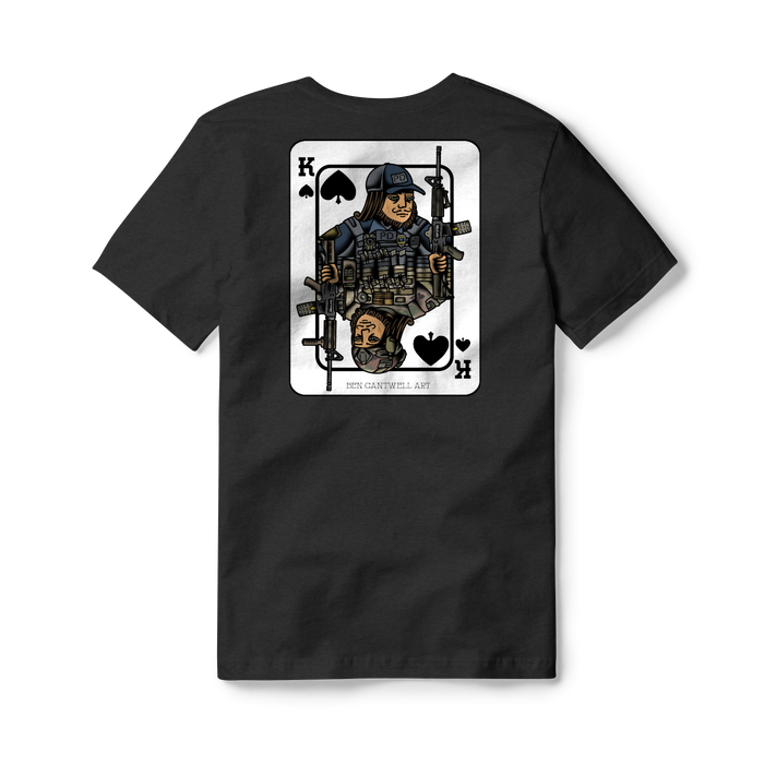 King Of Spades - Police Officer Soldier