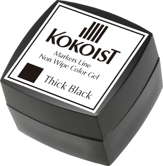KOKOIST ML-02 Markers Line Non Wipe Color Gel Thick - Black