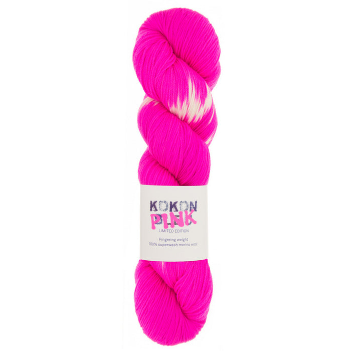 Kokon Bleu / Kokon Pink Fingering Merino