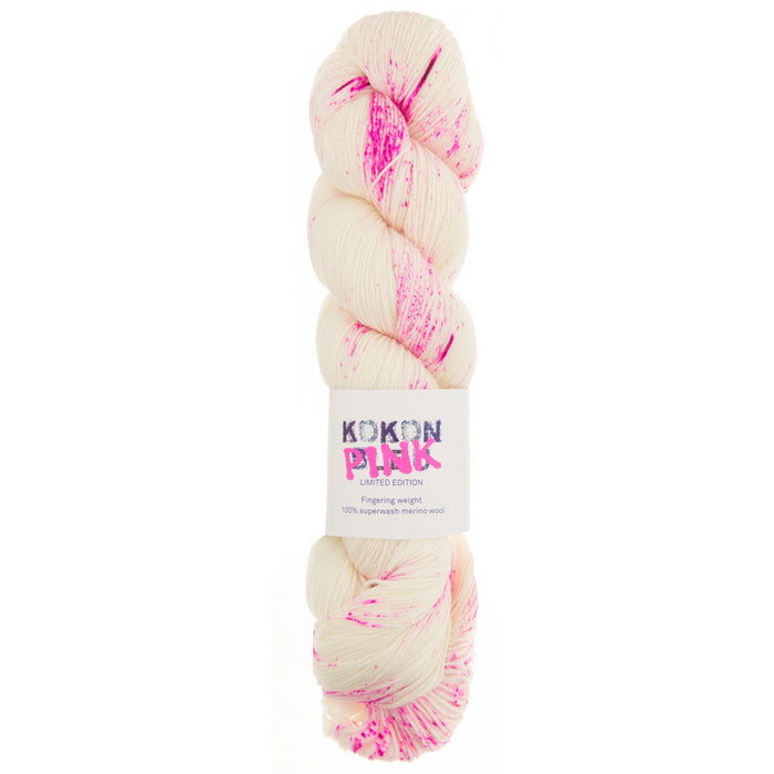 Kokon Bleu / Kokon Pink Fingering Merino