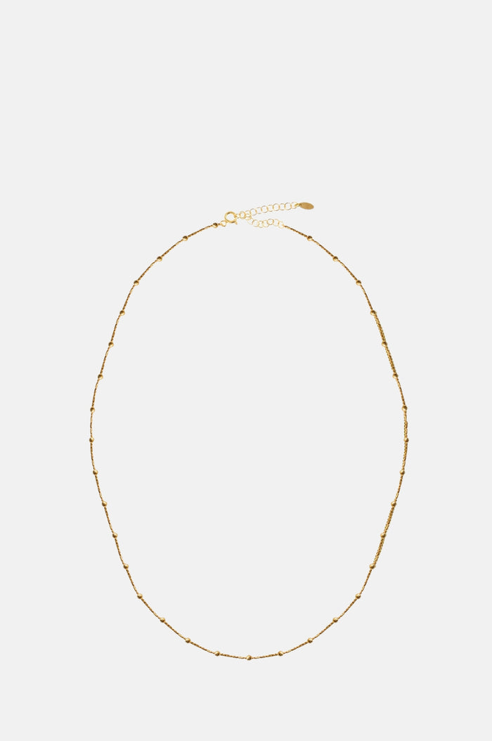 Hermina Athens Kronus Gold Chain Necklace.